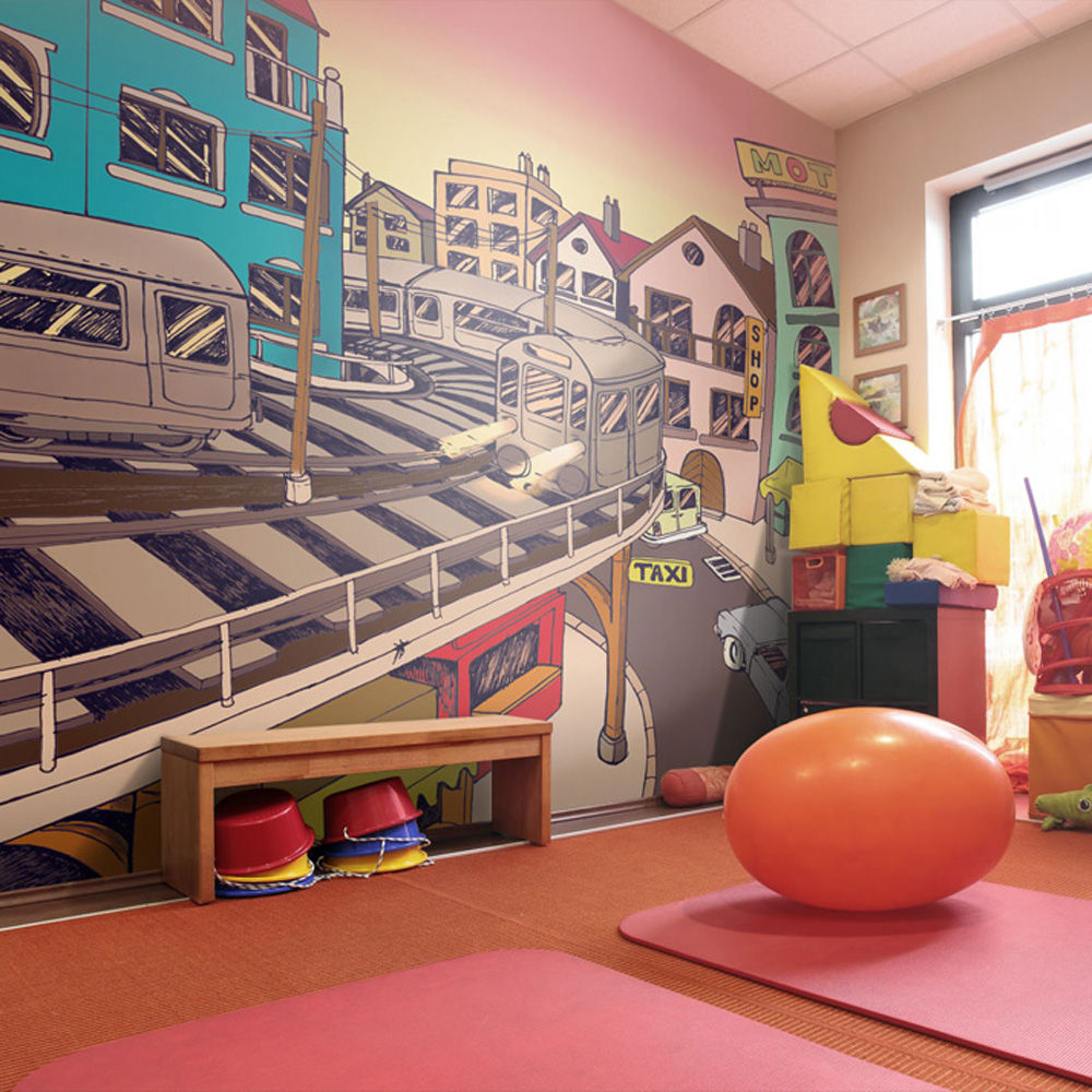 Fototapeta Morning in a city - zdjęcie 1