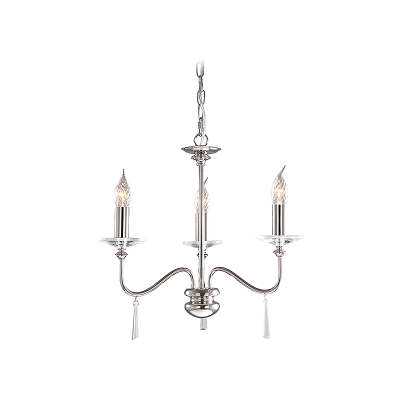 Żyrandol Finsbury Park Nickel x3 - zdjęcie 1