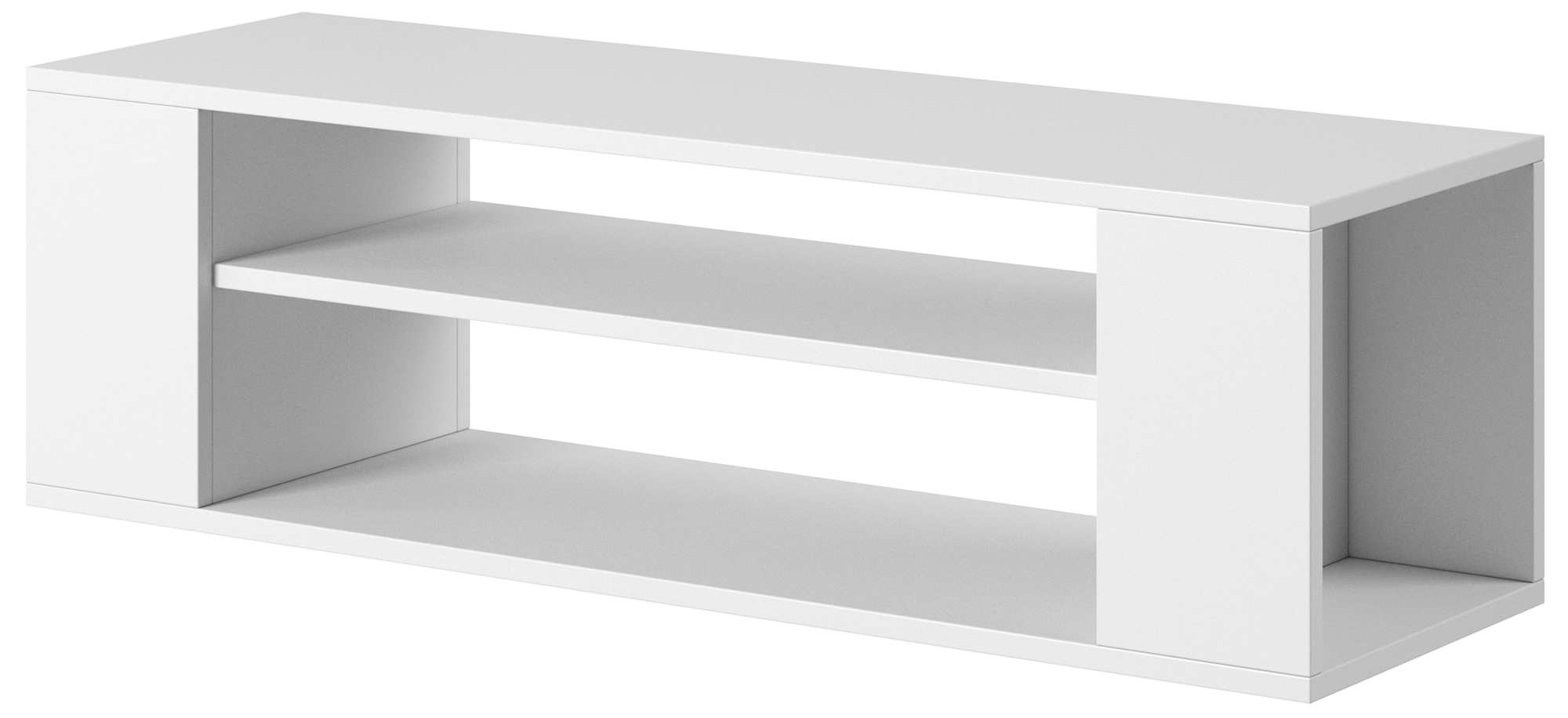 Szafka RTV Wall 100 cm Biały - zdjęcie 1