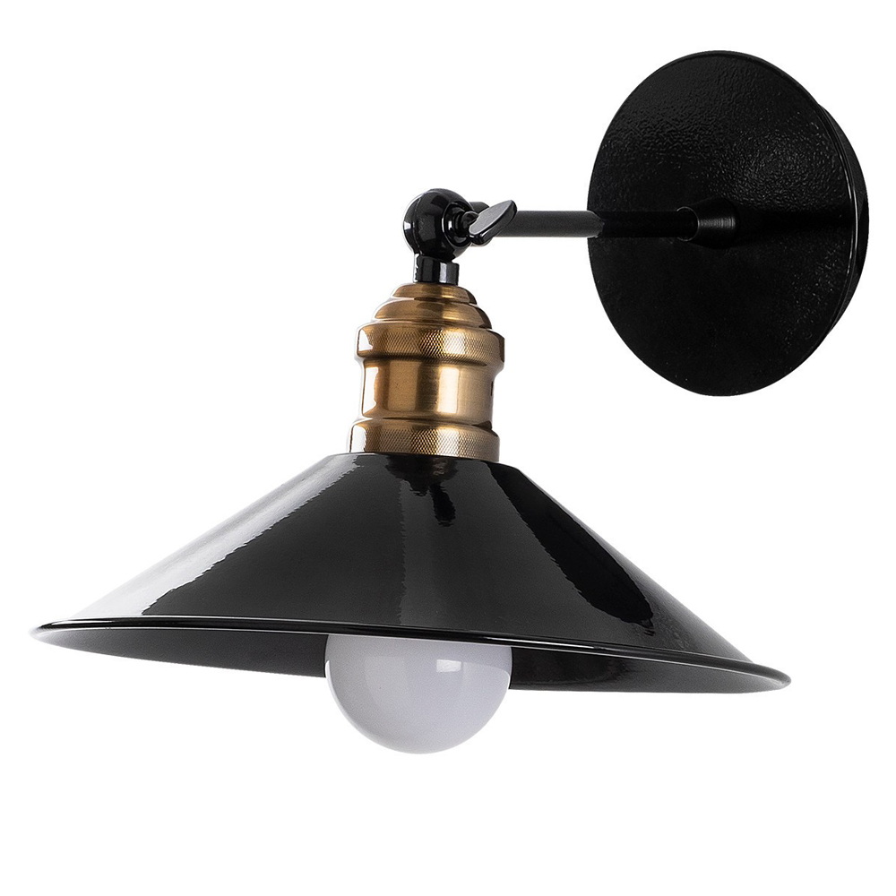 Kinkiet ścienny Bayes czarny - zdjęcie 1