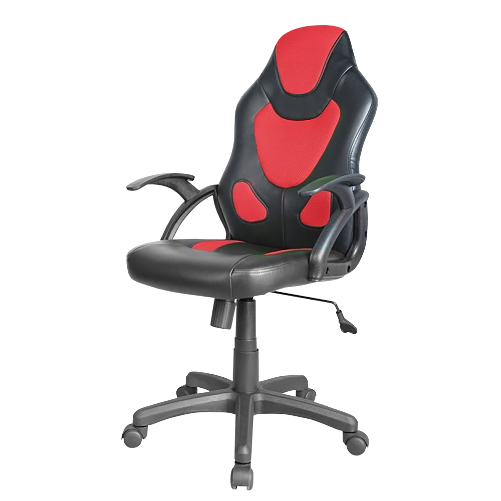 Fotel gamingowy Garner czerwono - czarny - zdjęcie 1