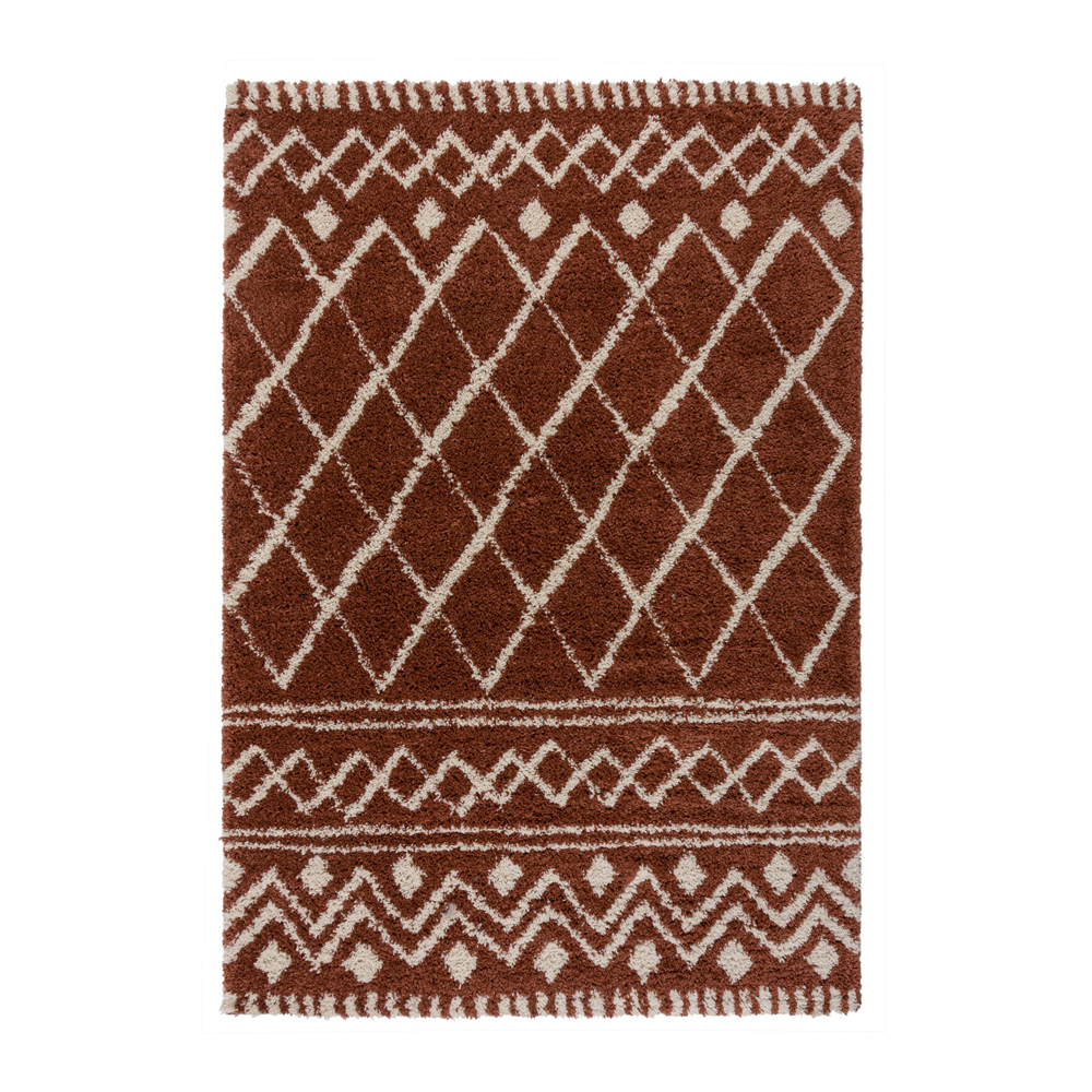 Dywan nowoczesny Souk Berber terracotta - zdjęcie 1