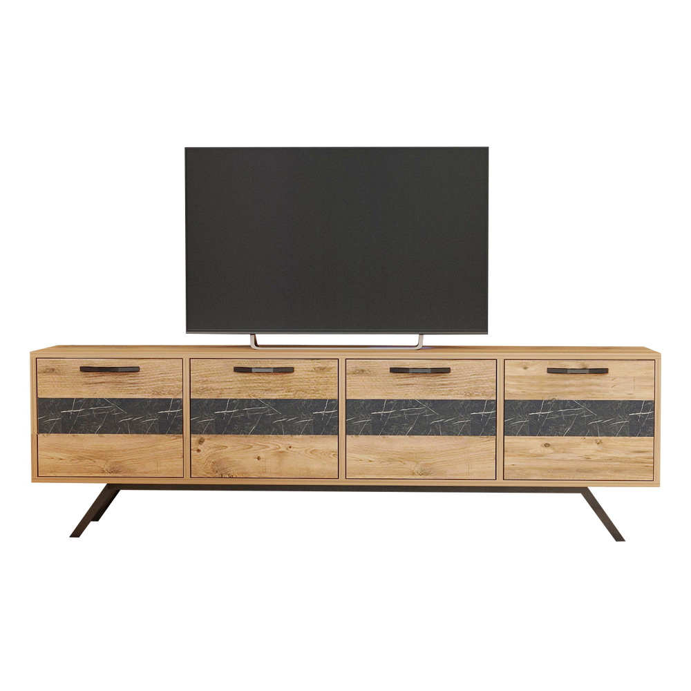 Szafka RTV Bettov 150 cm orzech - zdjęcie 1