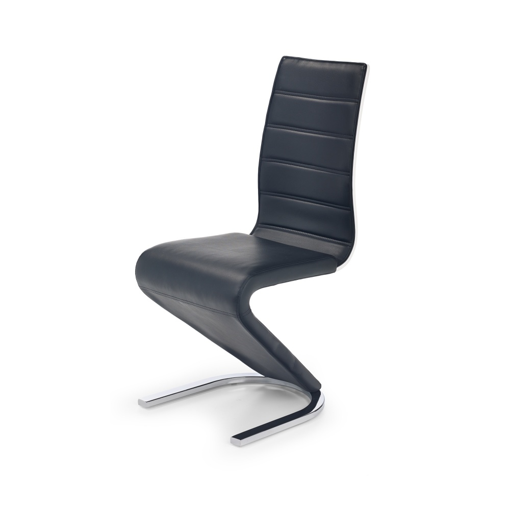 Krzesło tapicerowane Selnica czarne - zdjęcie 1