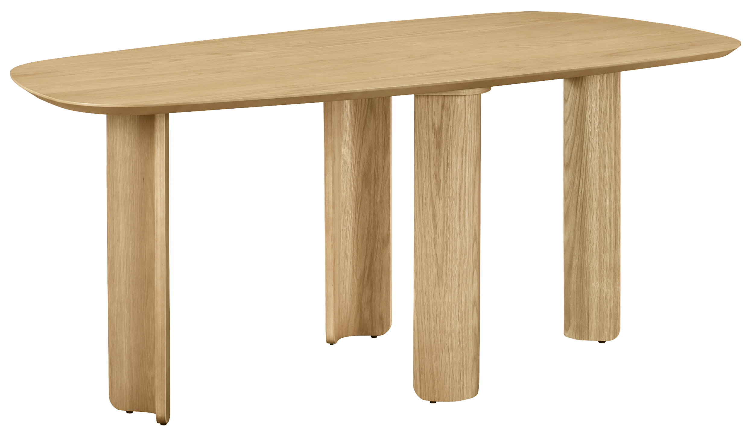 Stół do jadalni Calnes 180x90 cm dąb naturalny - zdjęcie 1