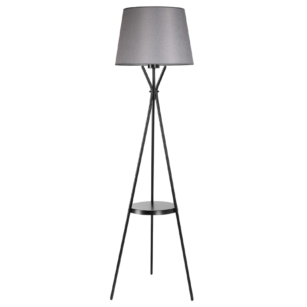 Lampa stojąca Selmedo szara - zdjęcie 1