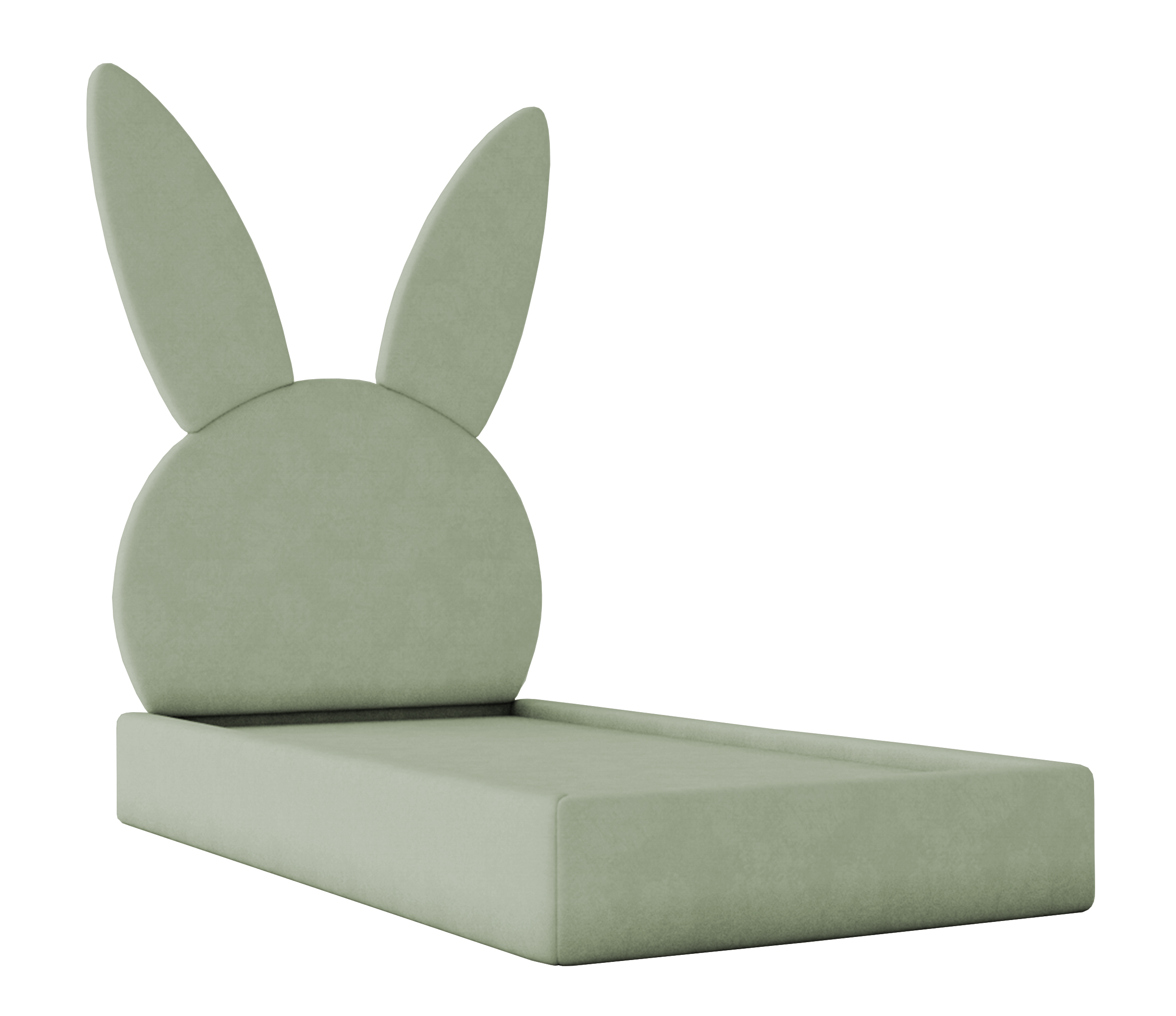 Łóżko dziecięce Bunnu królik boucle szałwiowe - zdjęcie 1