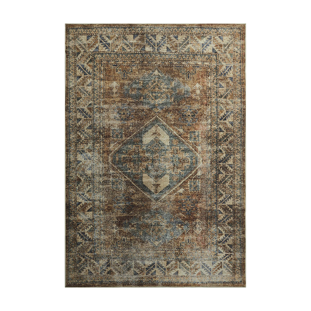 Dywan syntetyczny Tebryn brązowy perski  - zdjęcie 1