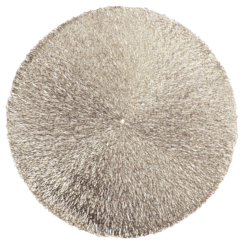 Podkładka pod talerz Farblos średnica 38 cm złota - zdjęcie 1