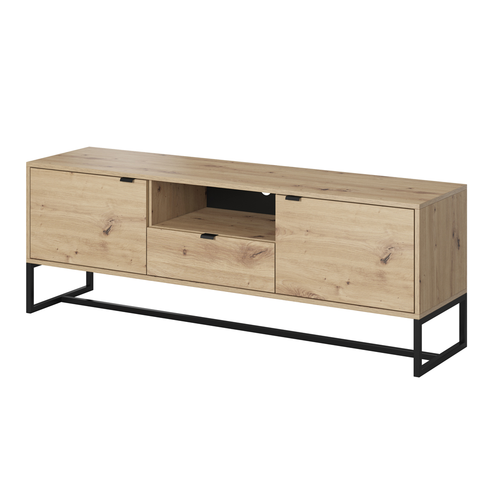 Szafka RTV Abietto 153 cm dąb - zdjęcie 1