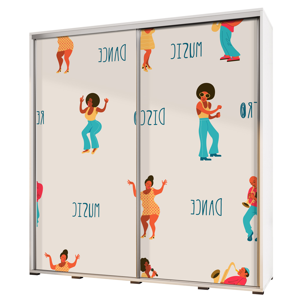 Szafa Wenecja 205 cm Disco - zdjęcie 1