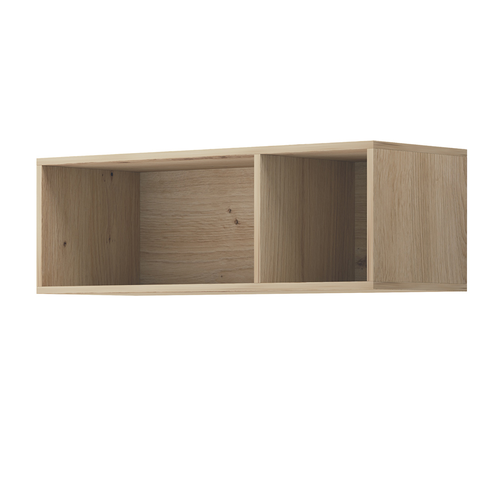 Półka Bugar 90 cm otwarta dąb artisan - zdjęcie 4