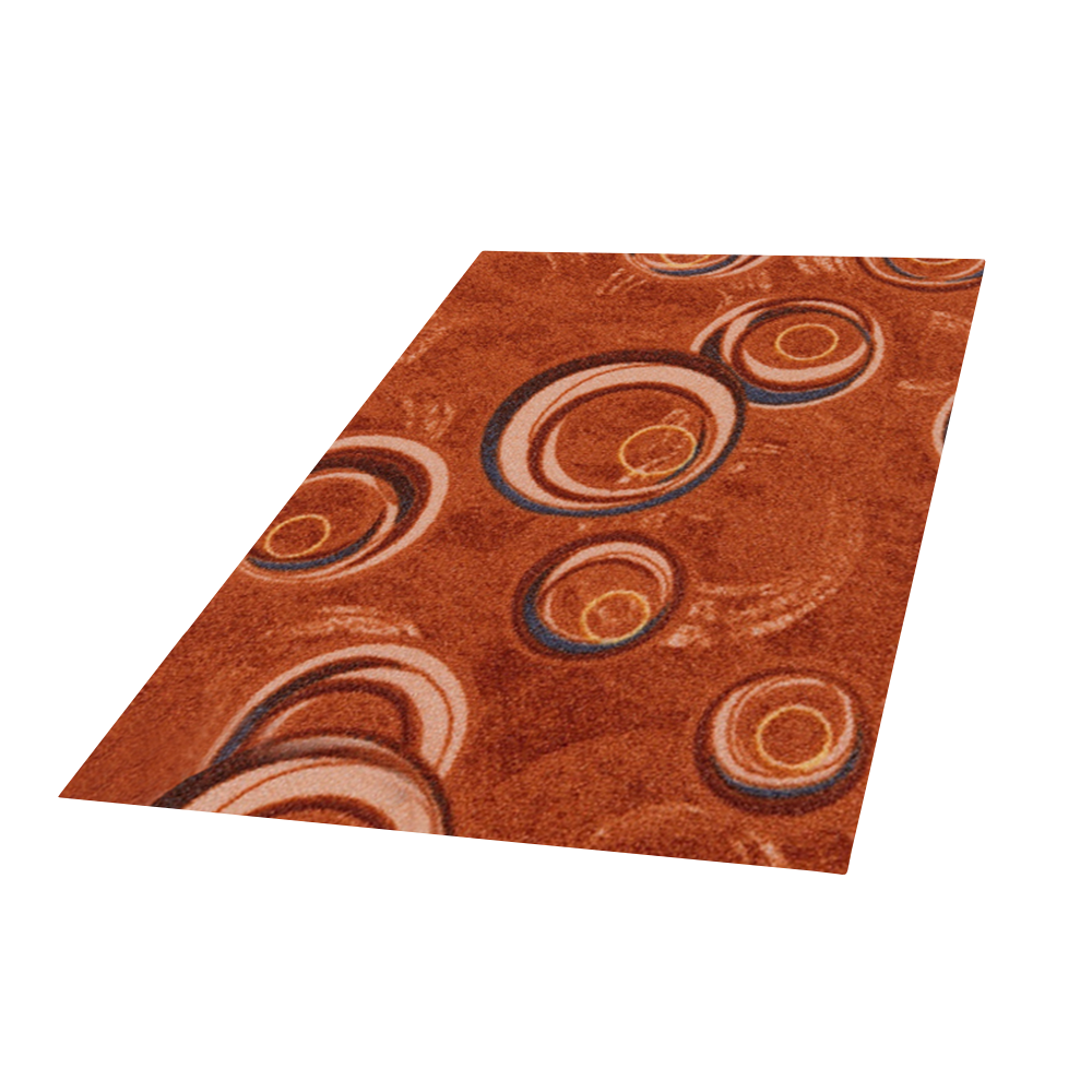 Dywan Stamp Bańki 1 ceglany - zdjęcie 1