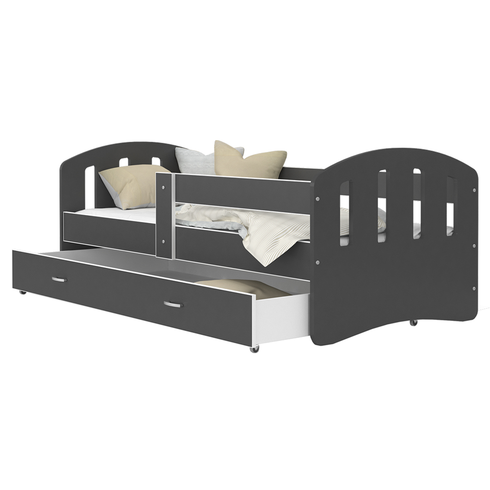 Łóżko młodzieżowe Hepe z szufladą i materacem - zdjęcie 1