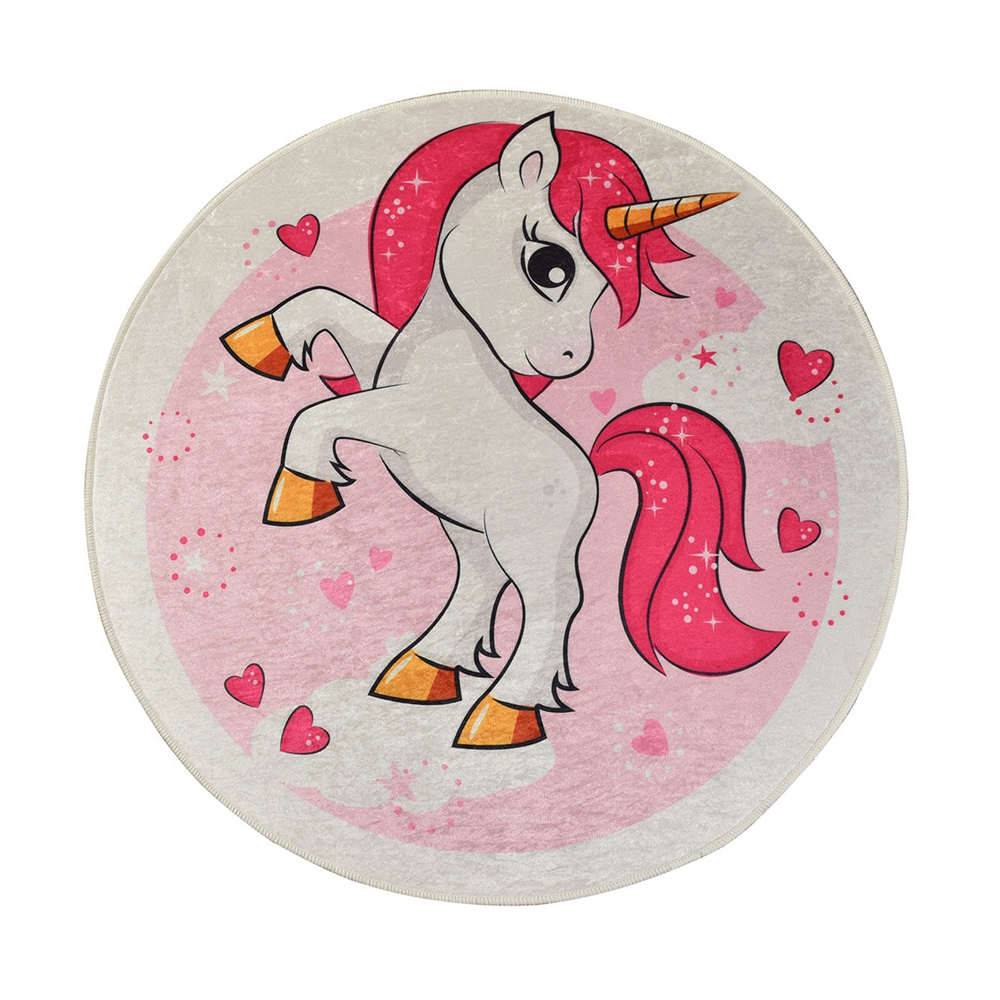 Dywan do pokoju dziecięcego Dinkley Pony średnica 140 cm - zdjęcie 1