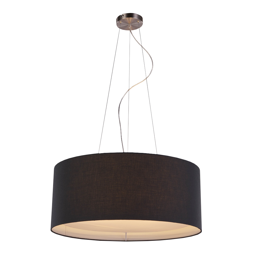 Lampa wisząca Nicolas czarna 60 cm - zdjęcie 1