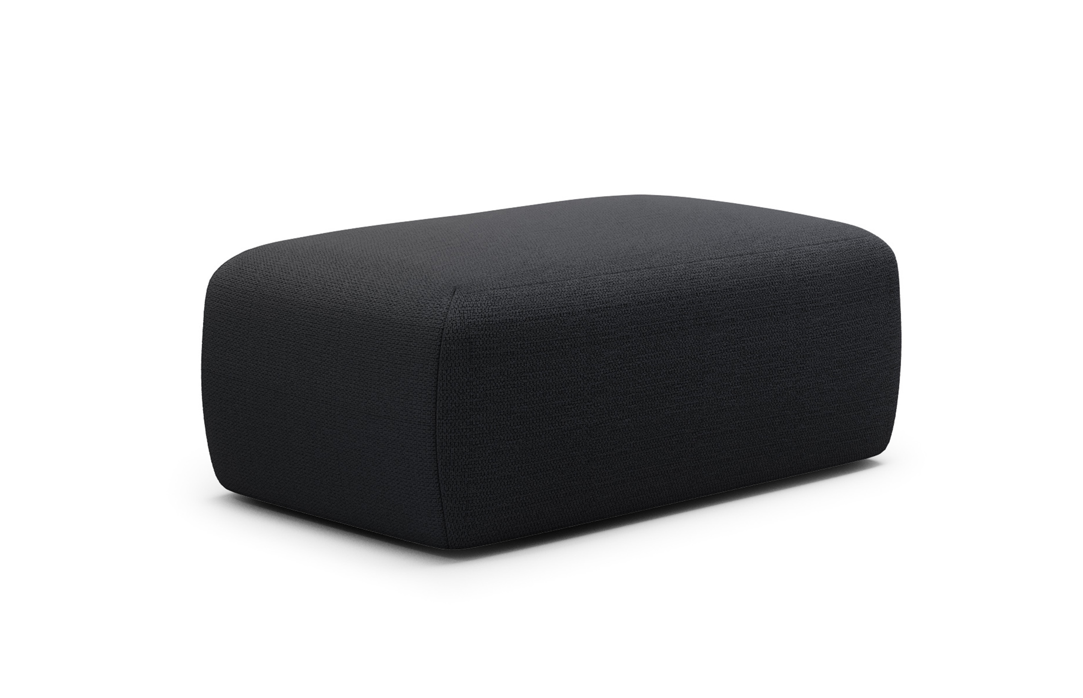 Pufa Lummi czarna szenil hydrofobowy - zdjęcie 1