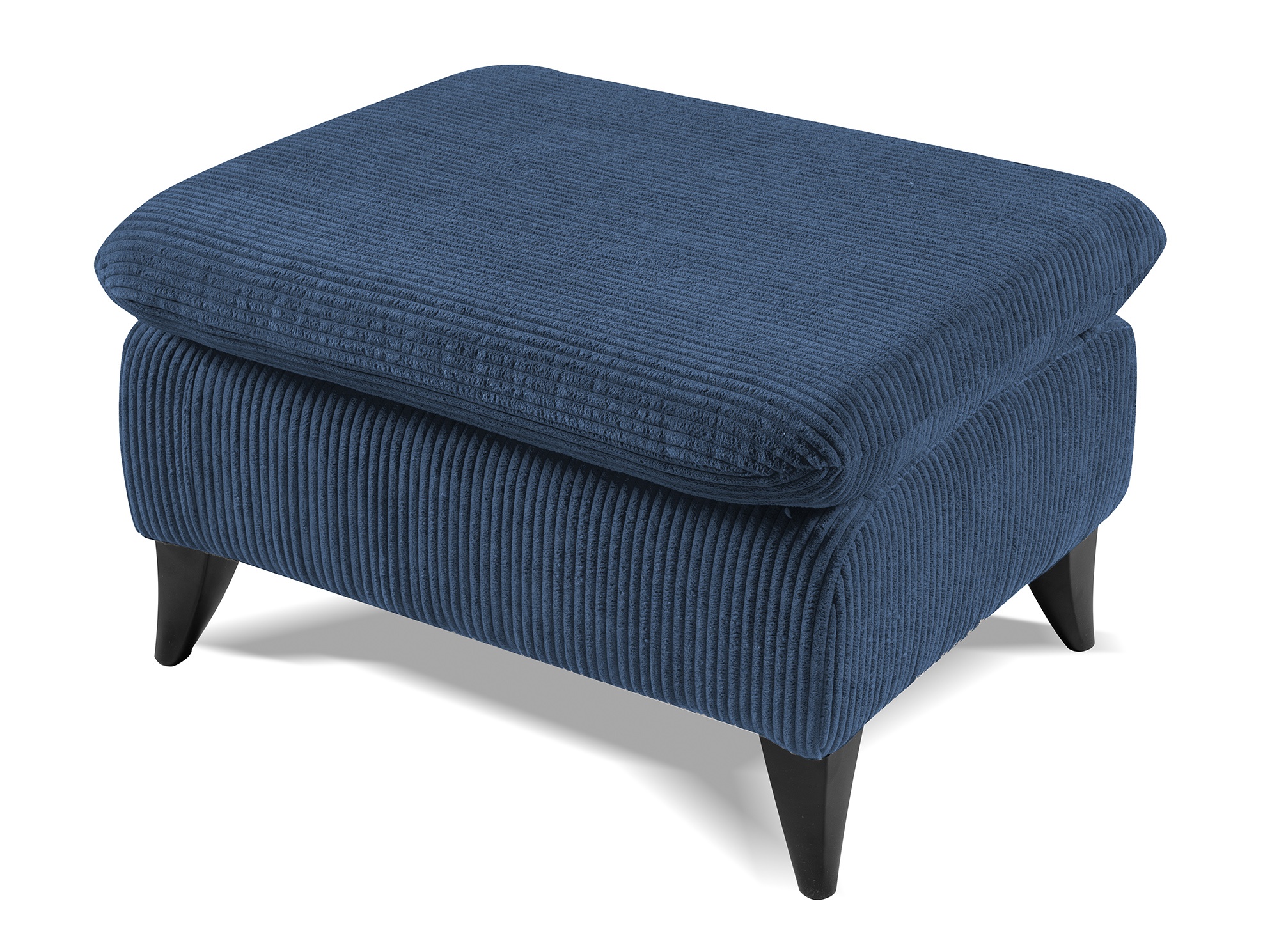 Pufa Lommedalen 50x70 cm granatowa sztruks - zdjęcie 1