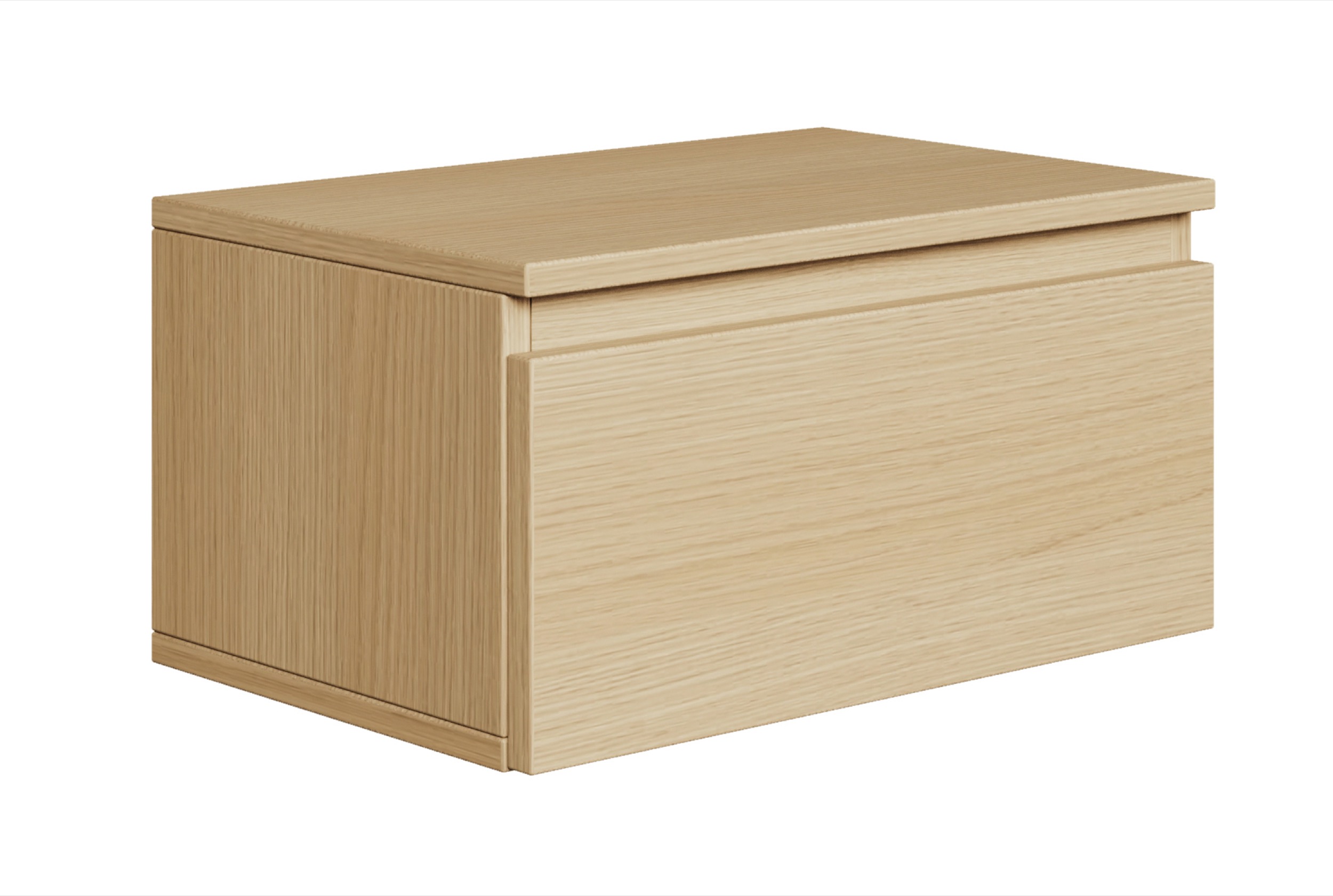 Szafka nocna Bemmi wisząca z szufladą 49 cm dąb lindberg