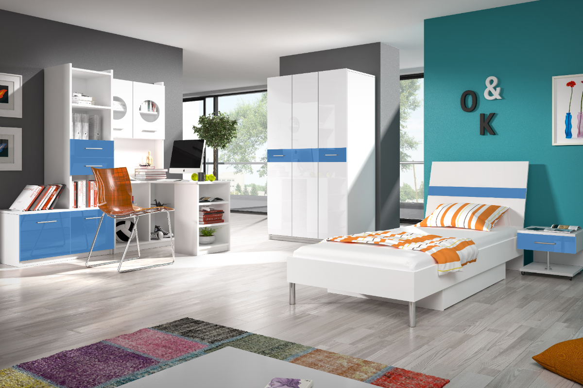 Zestaw mebli Smart Fun Niebieski - zdjęcie 3