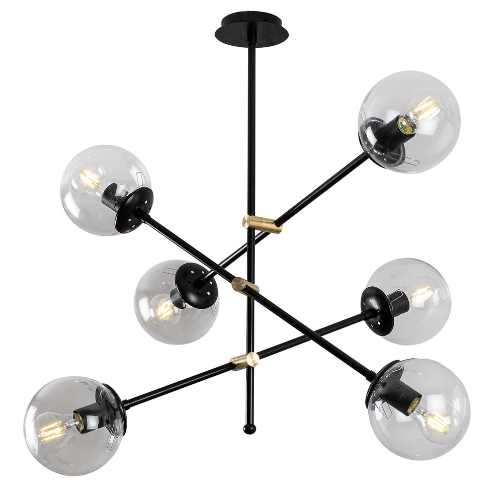 Żyrandol Namphu x6 nowoczesny - zdjęcie 1