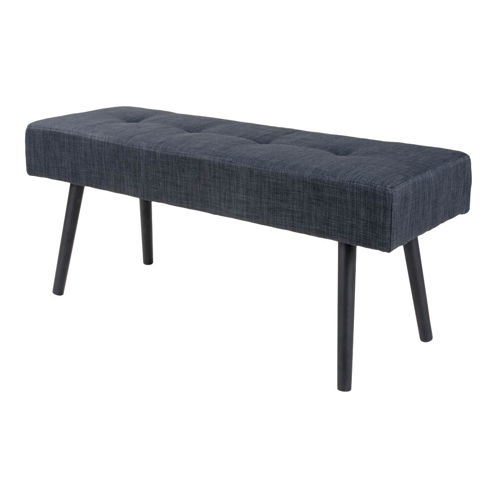 Ławka tapicerowana Belicer 100x35 cm ciemnoszara - zdjęcie 1