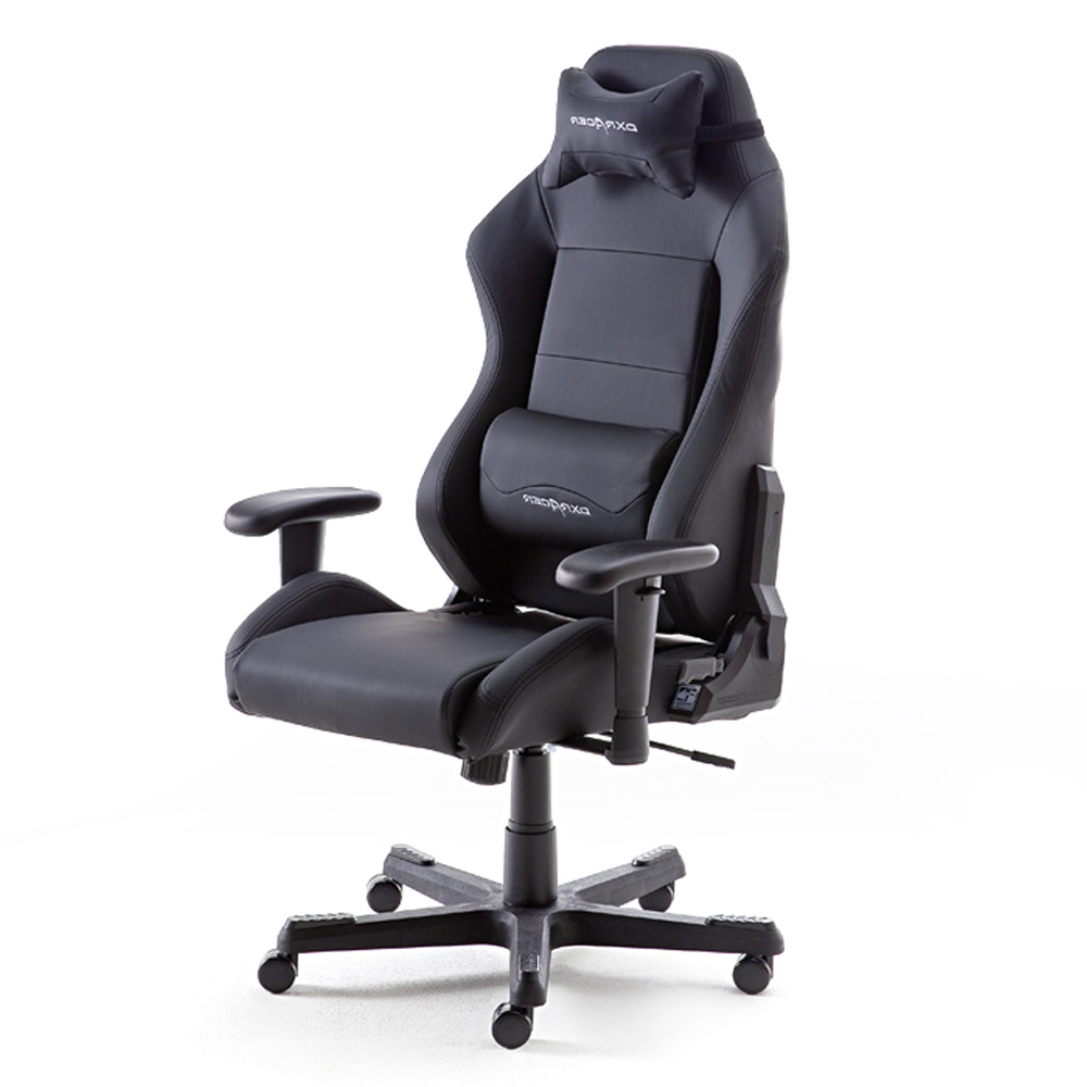 Fotel gamingowy Jeremih czarna ekoskóra - zdjęcie 1