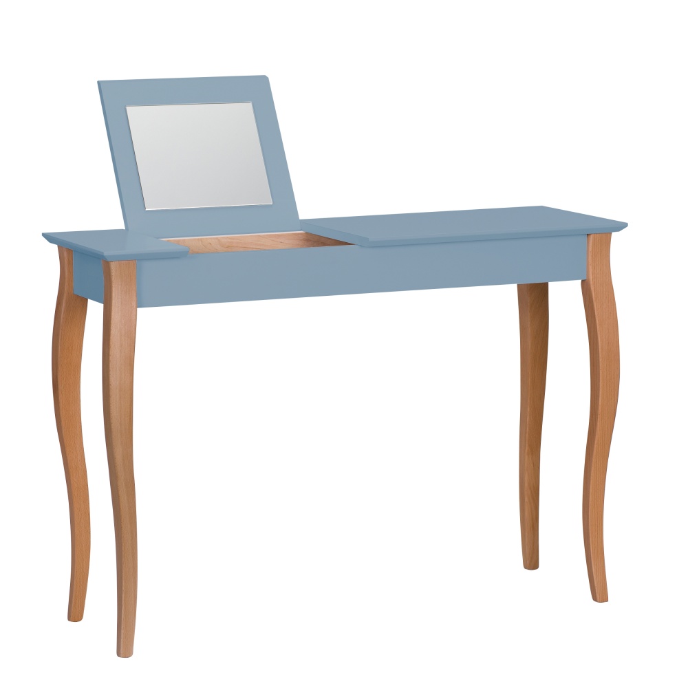 Konsola Lillo 105x35 cm z lusterkiem Jasnoniebieski - zdjęcie 6