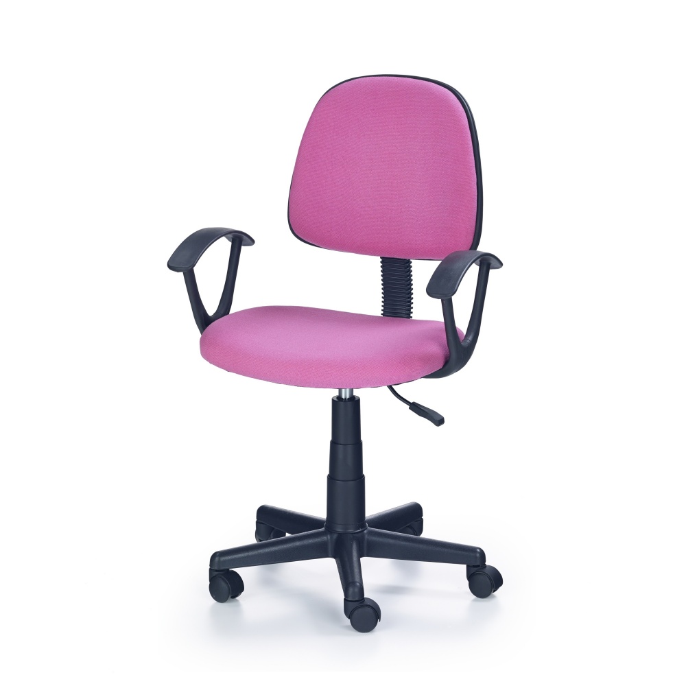Fotel biurowy Osunja różowy - zdjęcie 1