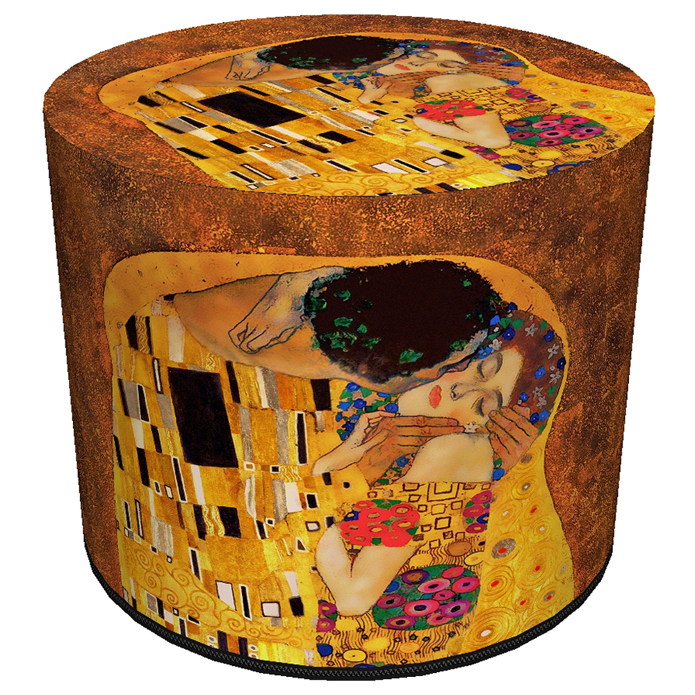 Pufa okrągła Fresvik pocałunek - zdjęcie 1