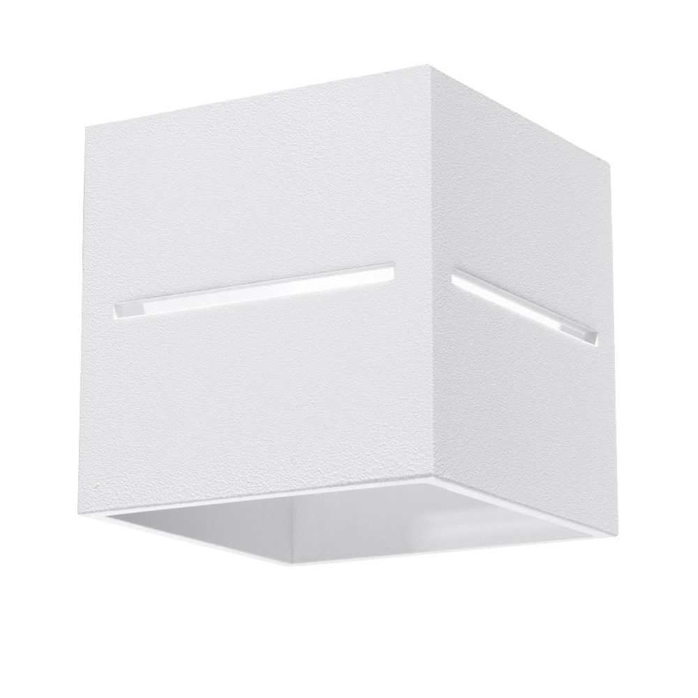 Kinkiet ścienny Laubta 10x10 cm biały - zdjęcie 1