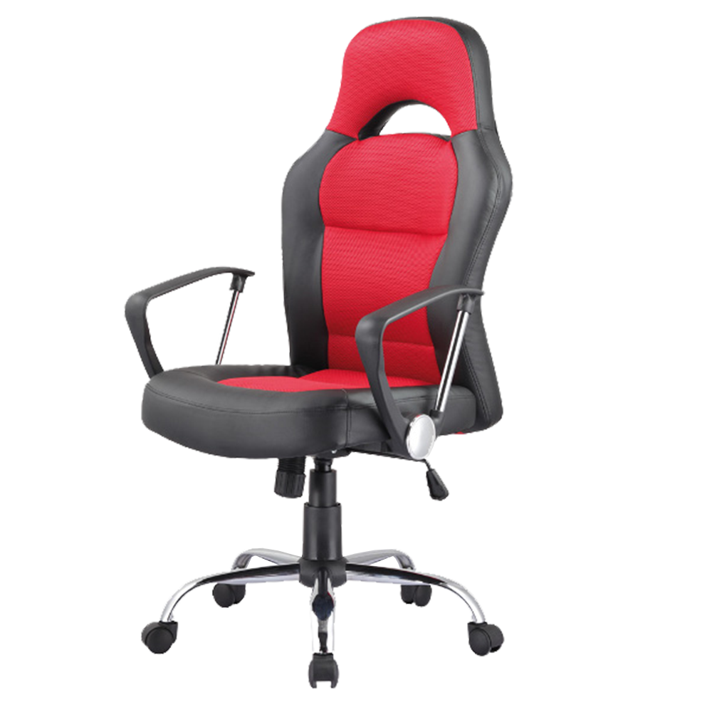 Fotel gamingowy Rapeven czarno - czerwony - zdjęcie 1