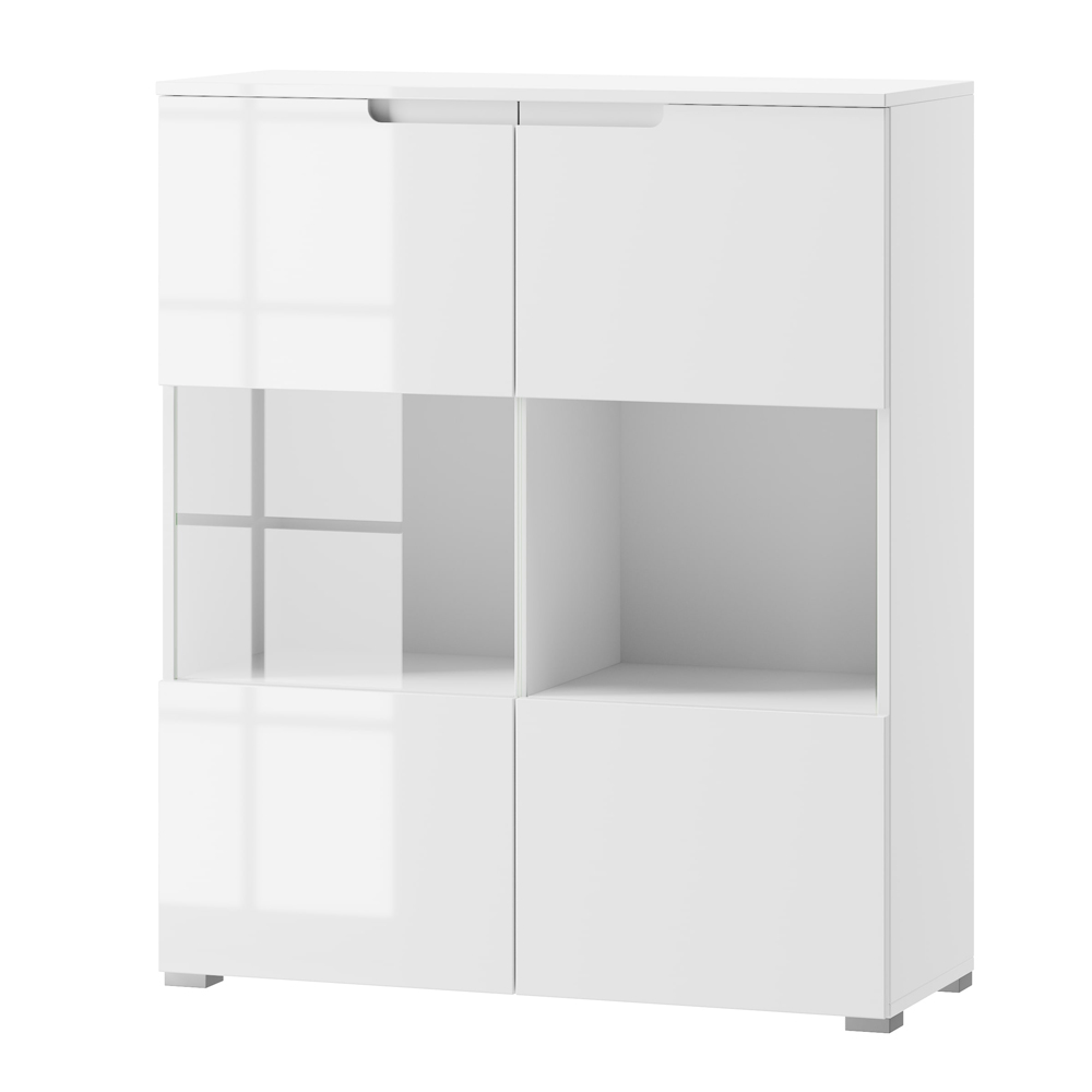 Witryna Magoner dwudrzwiowa biała - zdjęcie 1