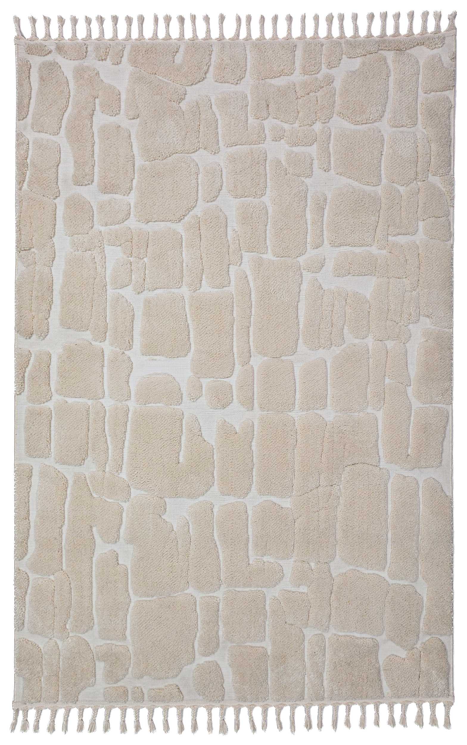 Dywan Esra Cobbled 160x230 cm beżowy - zdjęcie 1