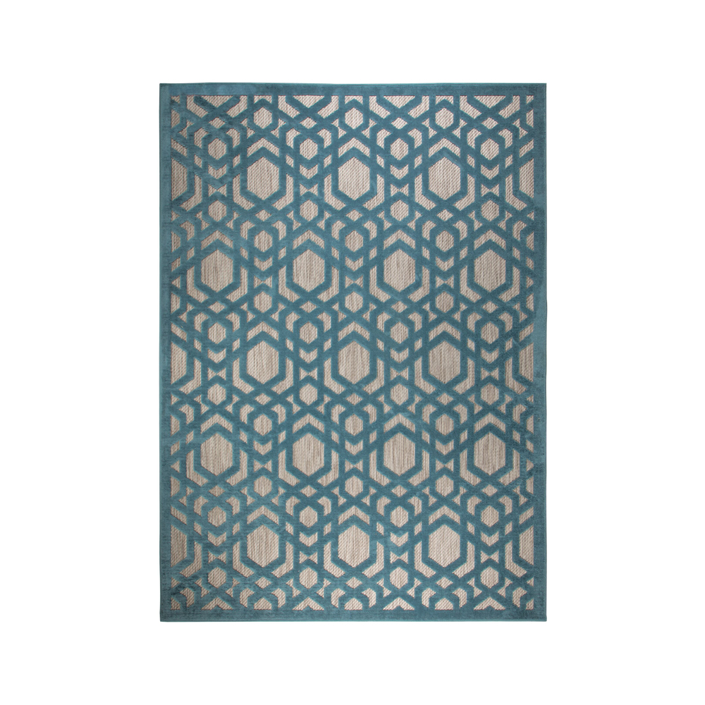 Dywan nowoczesny Oro niebieski - zdjęcie 1