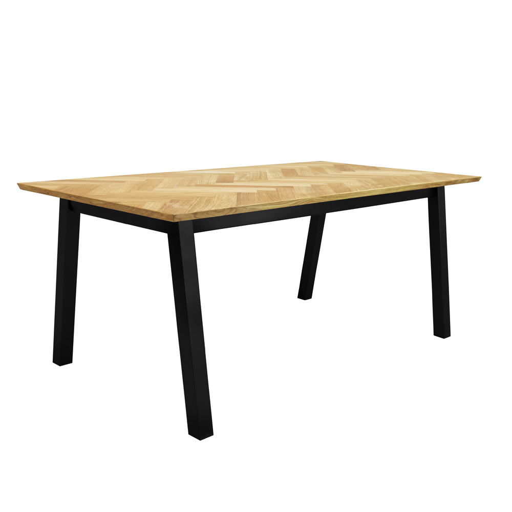 Stół Brighton 180x95 cm blat w jodełkę - zdjęcie 1