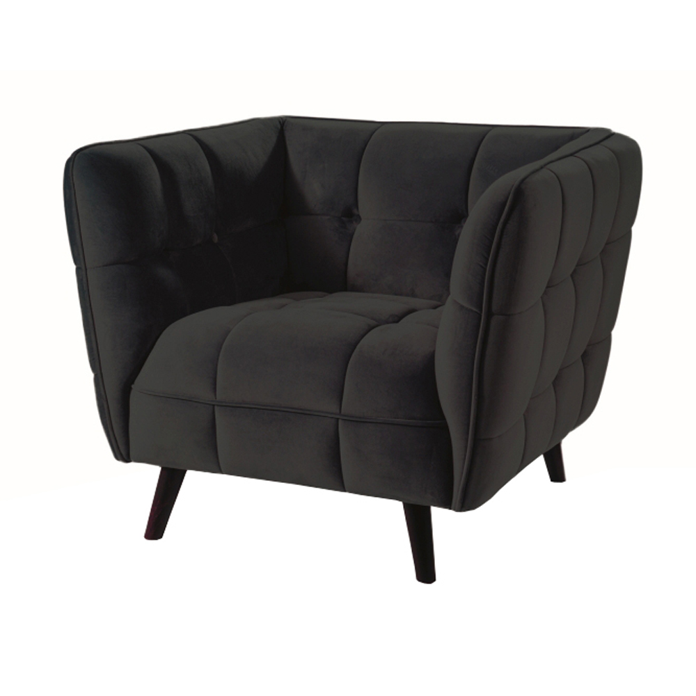 Fotel Morays czarny - zdjęcie 1