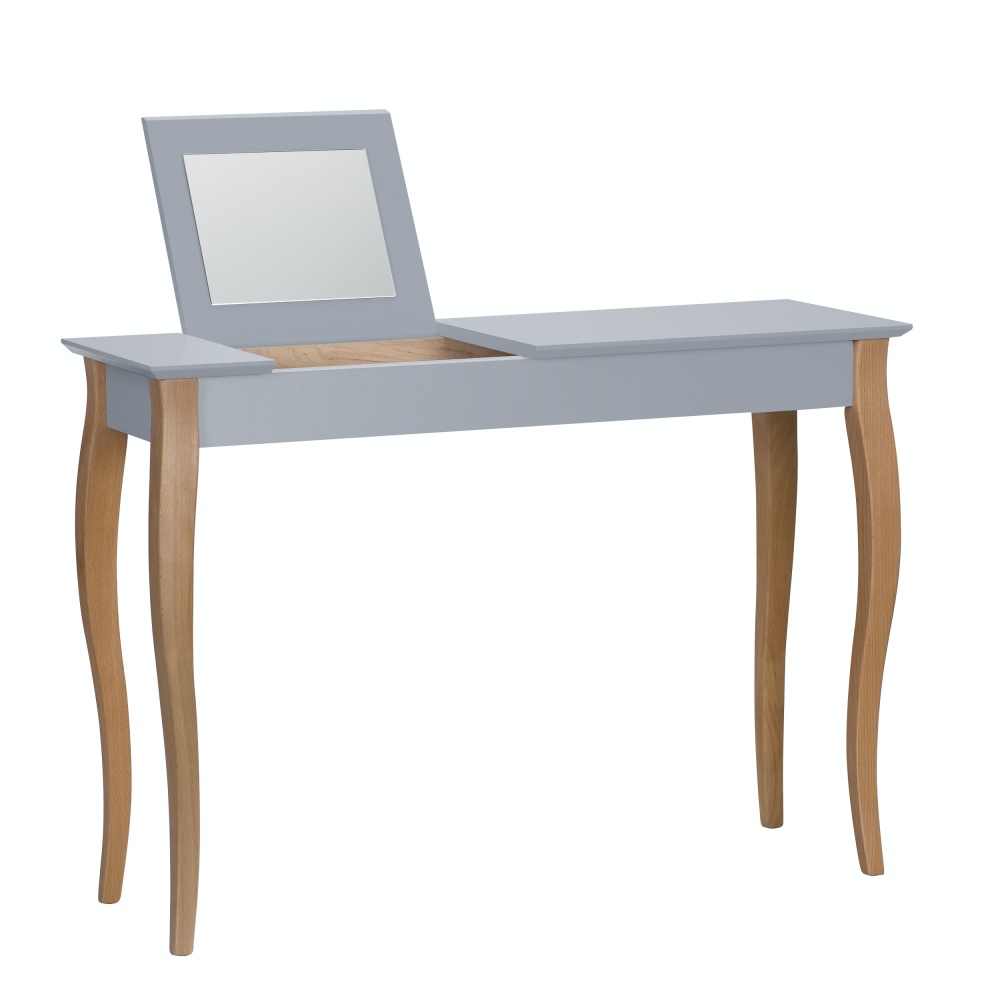 Konsola Lillo 105x35 cm z lusterkiem Ciemnoszary - zdjęcie 2