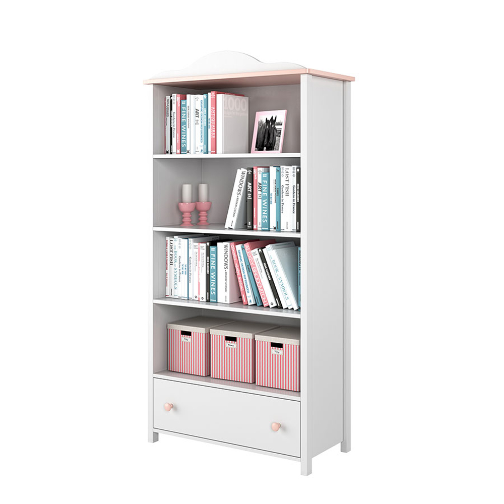 Regał dziecięcy Luna 171 cm z szufladą - zdjęcie 1