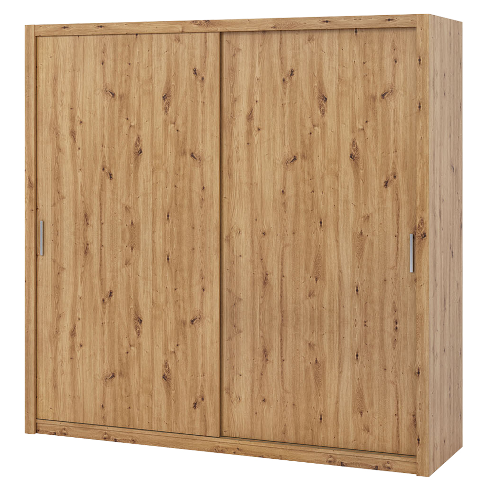 Szafa przesuwna Rinker 220 cm Dąb artisan - zdjęcie 1