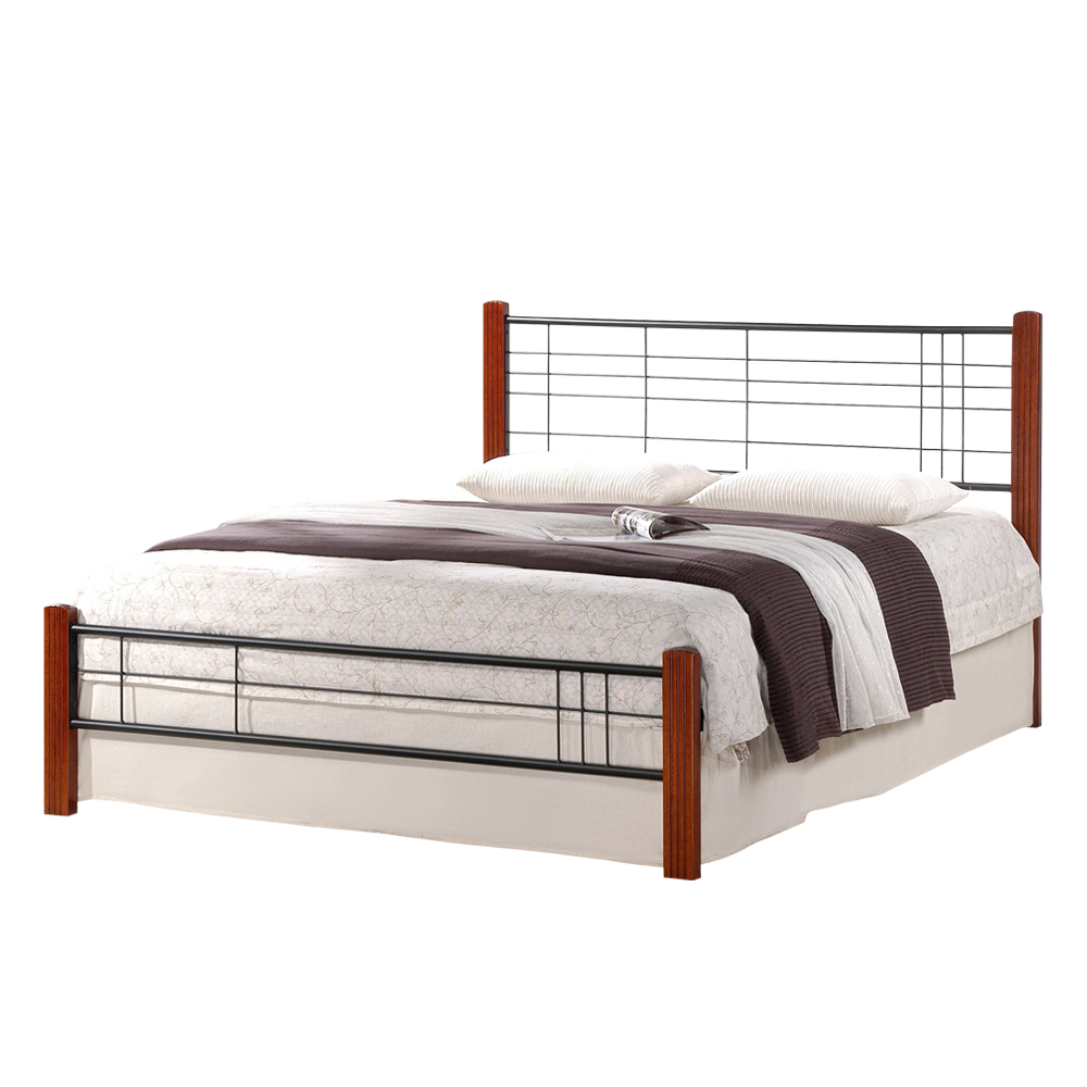 Łóżko metalowe Meluco 160x200 cm - zdjęcie 1