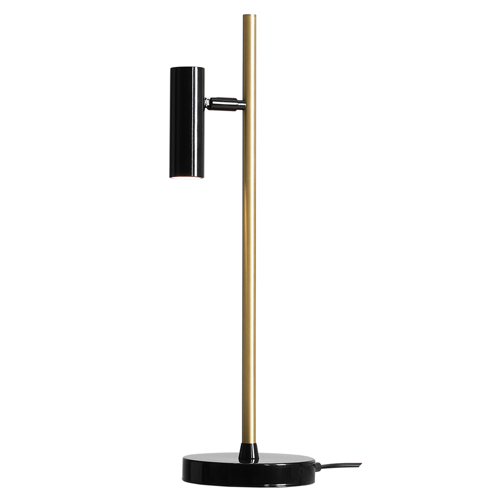 Lampka na biurko Adatry czarno-złota - zdjęcie 1