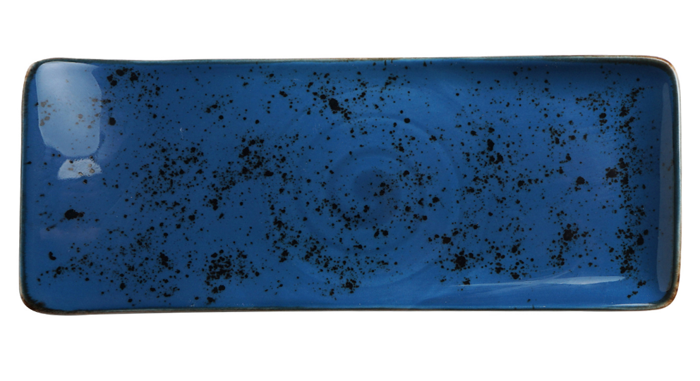 Zestaw sześciu talerzy Finnte do serwowania niebieski - zdjęcie 1