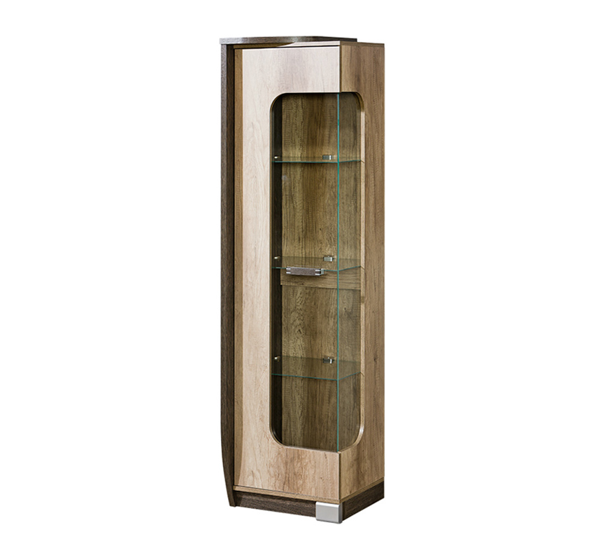 Witryna jednodrzwiowa Galangal z systemem LED wersja lewostronna - zdjęcie 1