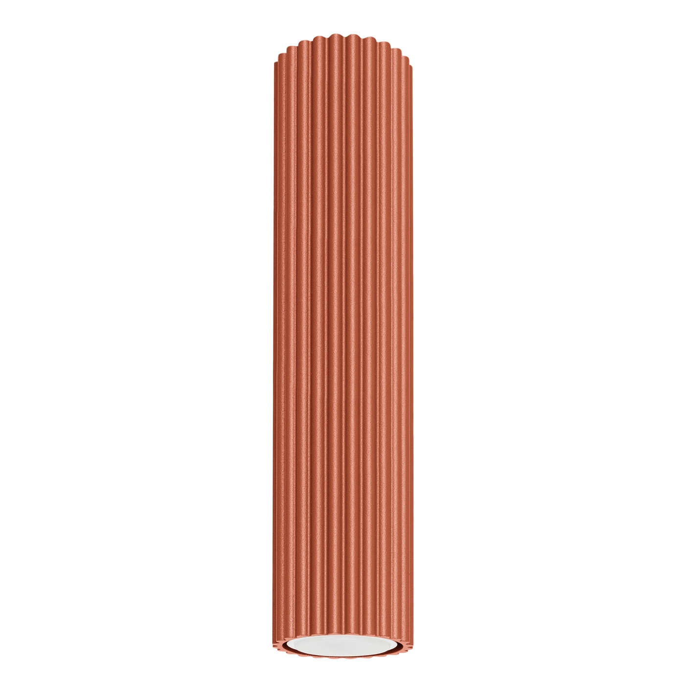 Plafon Karbon 30 cm ochra czerwona