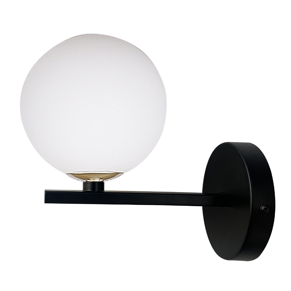 Lampa ścienna Lassila czarna - zdjęcie 1