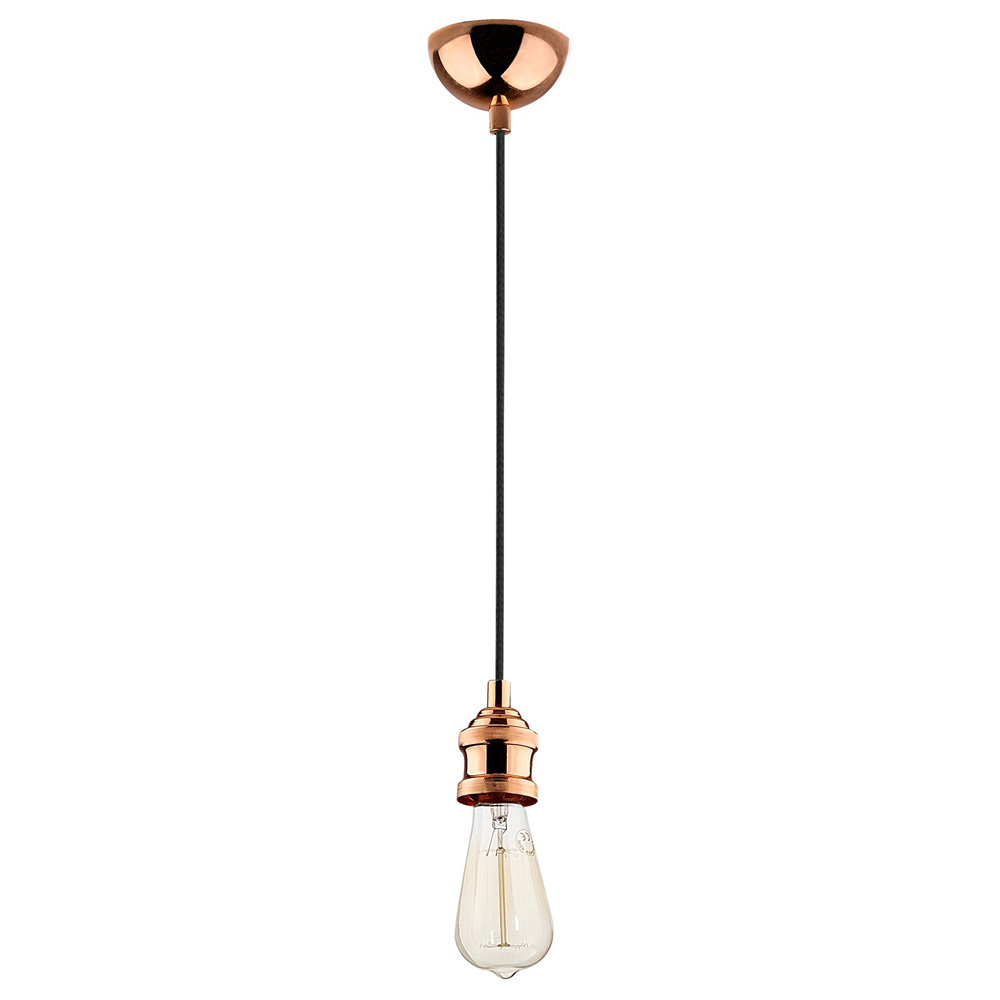 Lampa sufitowa Pabella vintage miedziana - zdjęcie 1