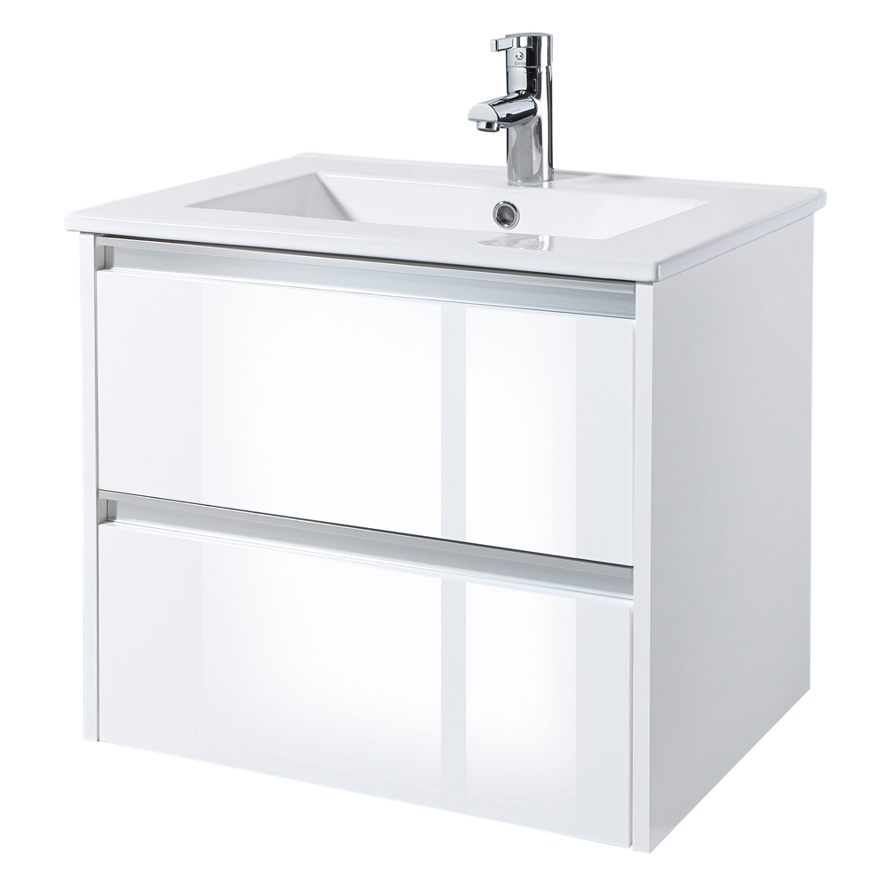 Szafka pod umywalkę Antari 60 cm biała - zdjęcie 1