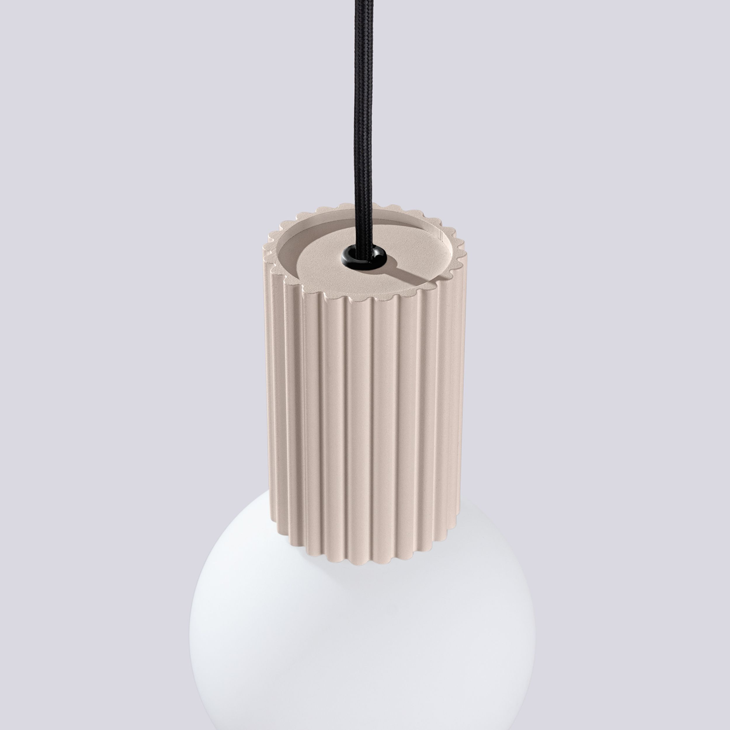 Lampa wisząca Halo 1 taupe