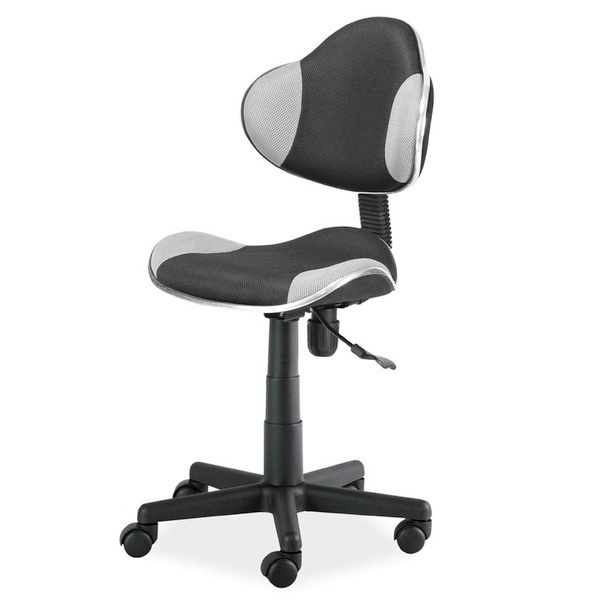 Fotel biurowy Morild czarno - szary - zdjęcie 1